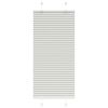vidaXL Store pliss&eacute; gris clair 60x100 cm largeur du tissu 59,4 cm