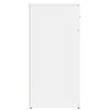vidaXL Buffets 2 pcs blanc 79x38x80 cm bois d&rsquo;ing&eacute;nierie