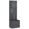 vidaXL &Eacute;cran de confidentialit&eacute; de jardin Anthracite 50 x 150 cm