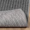 vidaXL Tapis de surface Rectangulaire Anthracite 170 x 120 cm