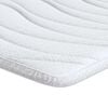vidaXL Surmatelas 180 x 200 cm d&rsquo;&eacute;paisseur Tissu en Tricot Blanc