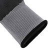vidaXL Gants de Travail 12 pcs Gris et Noir 10 / xl Polyester