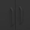 vidaXL Armoire de rangement Anthracite 80x35x101,5 cm Acier