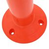 vidaXL Borne de contr&ocirc;le du trafic 5 pcs Plastique 75 cm