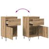 vidaXL Buffet chêne artisanal 35 x 40 x 70 cm Bois d'ingénierie