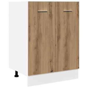 vidaXL Meuble bas "Lyon" Ch&ecirc;ne artisanal 60 x 46 x 81,5 cm Bois d'ing&eacute;nierie