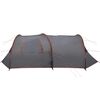 vidaXL Tente tunnel avec toit Gris et orange 700 x 590 x 215 cm