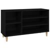 vidaXL Armoire &agrave; chaussures Noir 102x36x60 cm Bois d'ing&eacute;nierie