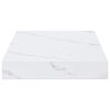vidaXL &Eacute;tag&egrave;re Murale 2 pcs Marbre blanc 40 x 23,5 x 4 cm
