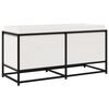 vidaXL Jardini&egrave;re blanc 100x40x50 cm bois de pin massif
