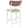 vidaXL Chaises de salle &agrave; manger 2 pcs Blanc 48 x 49 x 95 cm