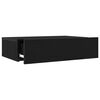 vidaXL Meubles TV avec &eacute;clairage LED 2 pi&egrave;ces Ch&ecirc;ne noir 60 x 35 x 15,5 cm