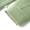 Sweat-shirt &agrave; capuche et fermeture &eacute;clair pour enfants kaki clair 92