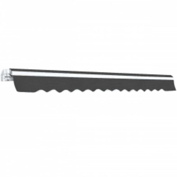 vidaXL Auvent pliable manuel 600 cm Anthracite