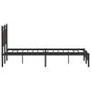 vidaXL Cadre de lit sans matelas ch&ecirc;ne marron 140x200 cm