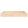 vidaXL Cadre de lit sans matelas bois massif 150x200 cm