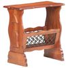 vidaXL Porte-revue 50x30x53 cm Bois d'acacia massif