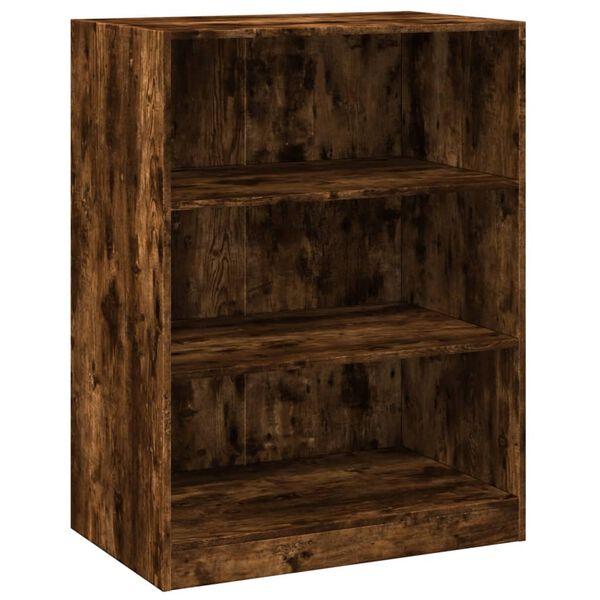 vidaXL Garde-robe ch&ecirc;ne fum&eacute; 77x48x102 cm bois d'ing&eacute;nierie