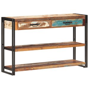 vidaXL Buffet 120x30x75 cm Bois de r&eacute;cup&eacute;ration solide