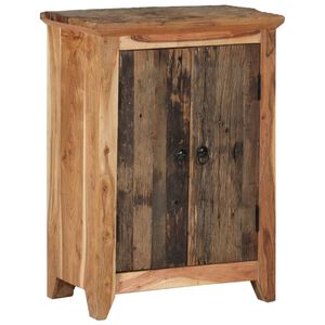 vidaXL Buffet 55x33x75 cm bois massif d'acacia et bois de récupération