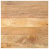 vidaXL Dessus de table 80x80x2,5 cm carr&eacute; bois massif de manguier