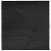 vidaXL Tapis OVIEDO &agrave; poils courts noir 240x240 cm