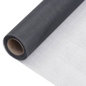 vidaXL &Eacute;cran en treillis Fibre de verre 60x1000 cm Gris