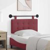 vidaXL T&ecirc;te de lit suspendue Montage mural tissu