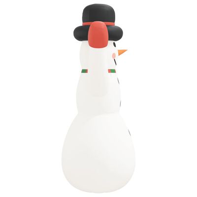vidaXL Bonhomme de neige gonflable avec LED 370 cm