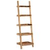 vidaXL &Eacute;tag&egrave;re &agrave; &eacute;chelle Marron 75x37x205 cm Bois de manguier solide