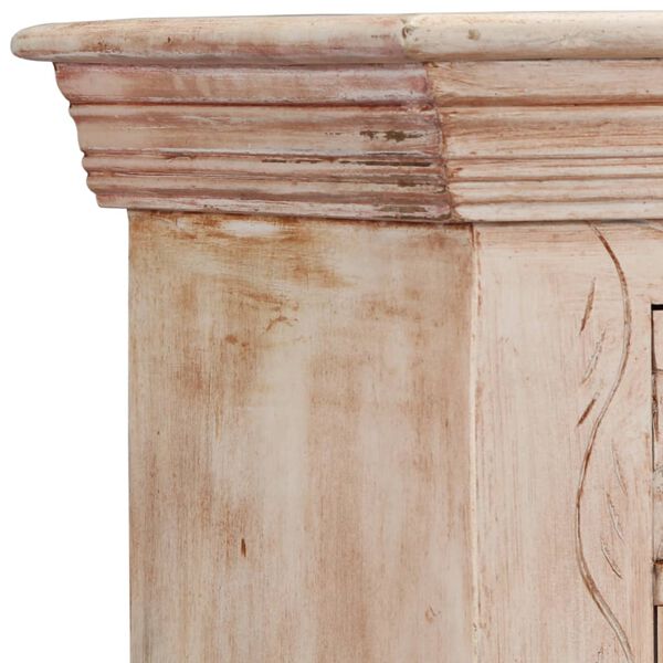 vidaXL Buffet 65x30x75 cm Bois de manguier massif