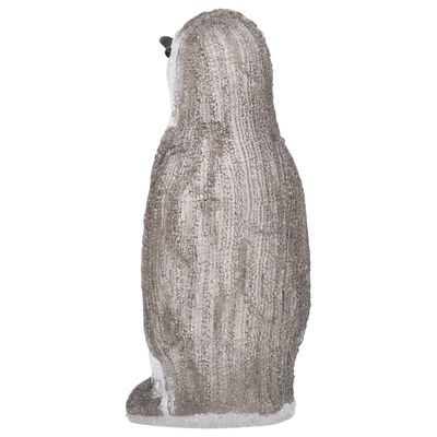 vidaXL Silhouette de pingouin de Noël LED Acrylique 30 cm