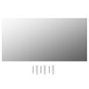 vidaXL Miroir sans cadre 120x60 cm Verre