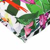 vidaXL Coussin Floral Multicolore 100 x 40 x 8 cm Tissu Oxford
