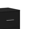 vidaXL Buffet noir 60x31x84 cm bois d'ing&eacute;nierie