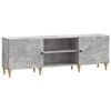 vidaXL Meuble TV 150 x 31 x 50 cm Gris b&eacute;ton Bois d'ing&eacute;nierie