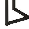 vidaXL Table basse 45x45x35 cm bois massif acacia et fer