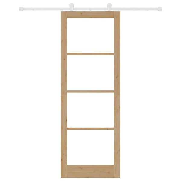 vidaXL Porte coulissante ORKDAL Naturel 83 x 232 cm