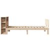 vidaXL Lit bibliothèque sans matelas 75x190 cm bois de pin massif