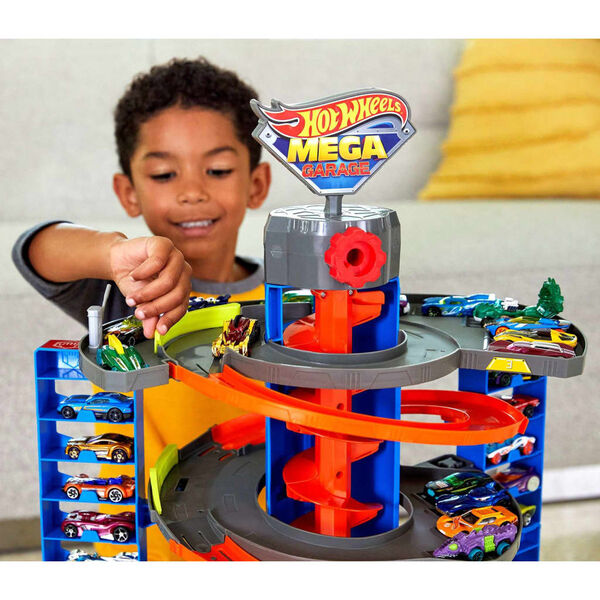 Hot Wheels Ensemble de jeu City Mega Garage 1:64