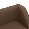 vidaXL Canap&eacute; pour chien Marron 60x37x39 cm Lin
