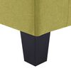 vidaXL Canap&eacute; &agrave; 4 places Vert Tissu