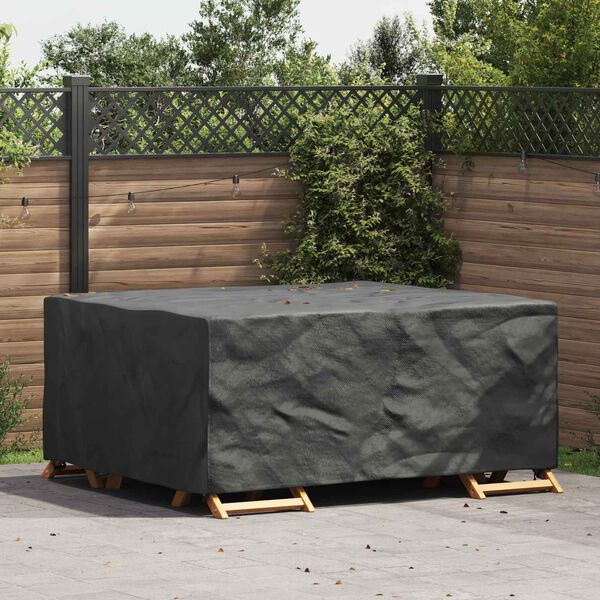vidaXL Housse pour meubles Uni Noir 200 x 165 x 80 cm 420D