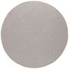 vidaXL Tapis de surface Rond LUGO Taupe &Oslash; 120 CM Polyester