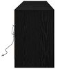 vidaXL Unites TV 2 pcs Ch&ecirc;ne noir 180 x 34 x 50 cm Bois d'ing&eacute;nierie