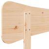 vidaXL T&ecirc;te de lit 180 cm bois massif de pin