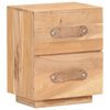 vidaXL Table de chevet 40 x 30 x 50 cm Bois de r&eacute;cup&eacute;ration massif