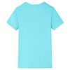 T-shirt pour enfants aqua 140