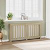 vidaXL Cache-radiateur ch&ecirc;ne sonoma 175x20x82 cm bois d'ing&eacute;nierie