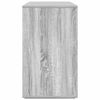 vidaXL Buffet Gris Sonoma 135 x 41 x 75 cm Bois d'ing&eacute;nierie